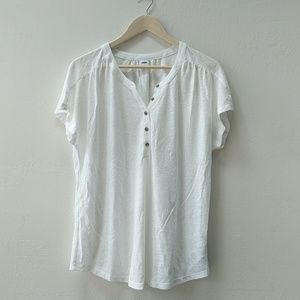NWT Short sleeve henley